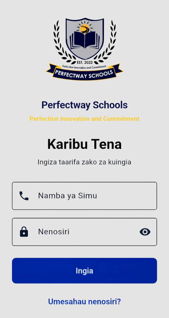 Launch of the Perfectway Parent Mobile App